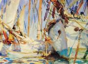 John Singer Sargent White Ships Spain oil painting reproduction